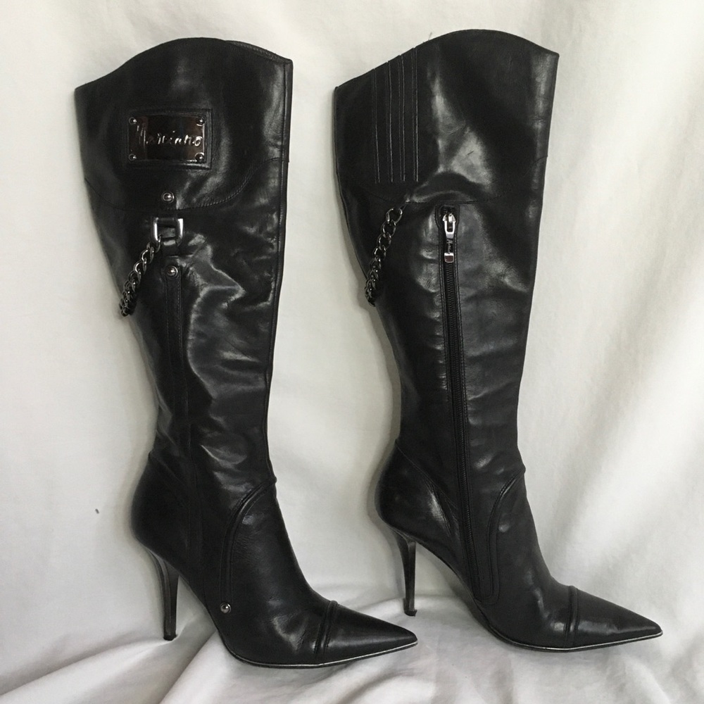 Marciano tall boot heels